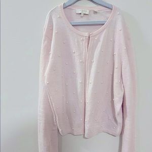 Vey nice  Ted Baker pink Cardigan. Size 4. Pink colour. Very soft and light.